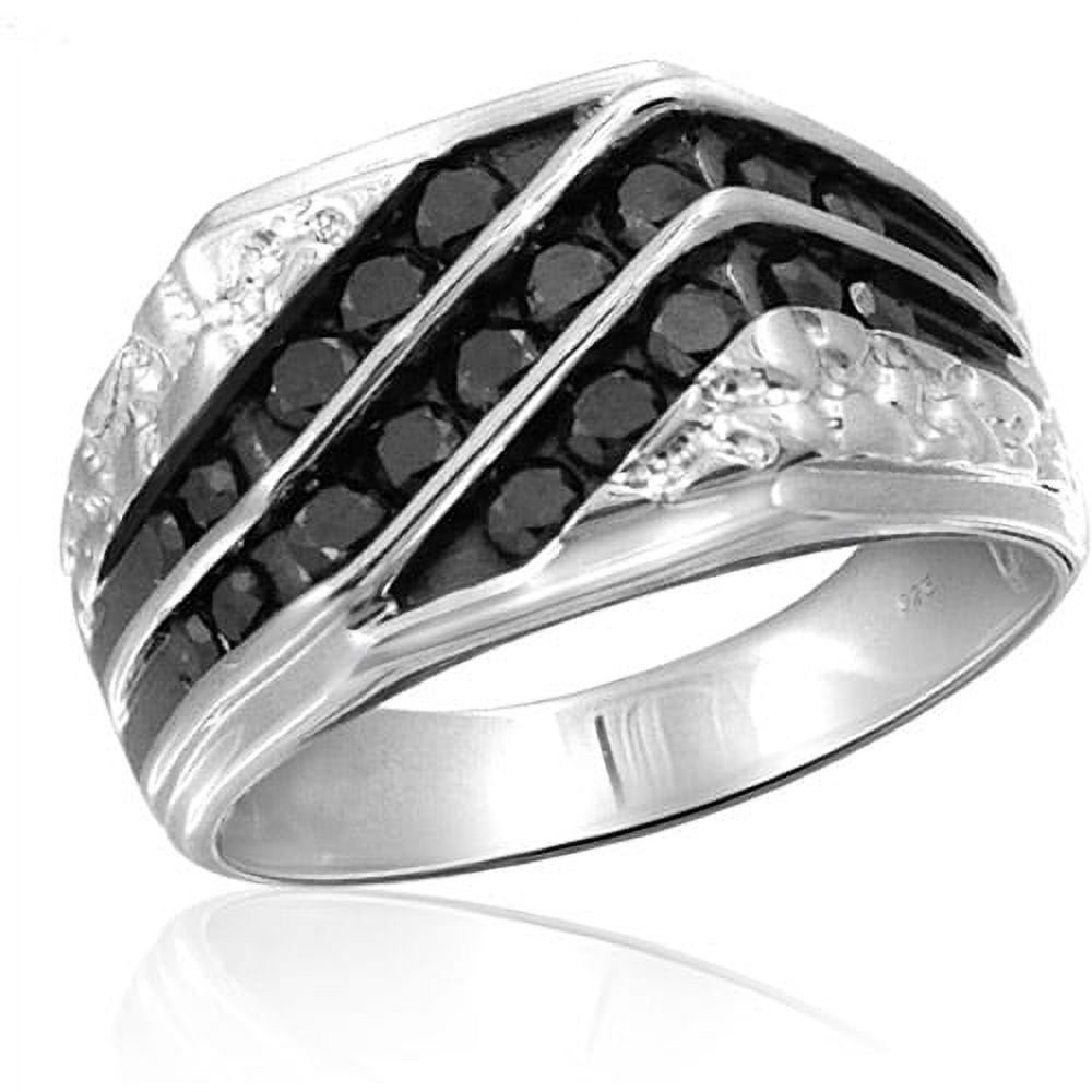 1pcs/lot 4 Carat Moissanite Diamond Ring Men Perfect Cut Luster S925 Silver  18k White Gold Inlay Simple Stylish Size Adjustable - Rings - AliExpress